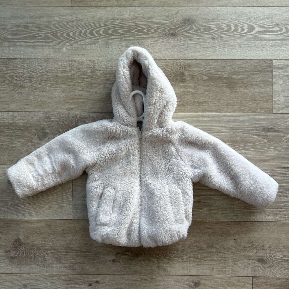 Zara Cream Plush Jacket